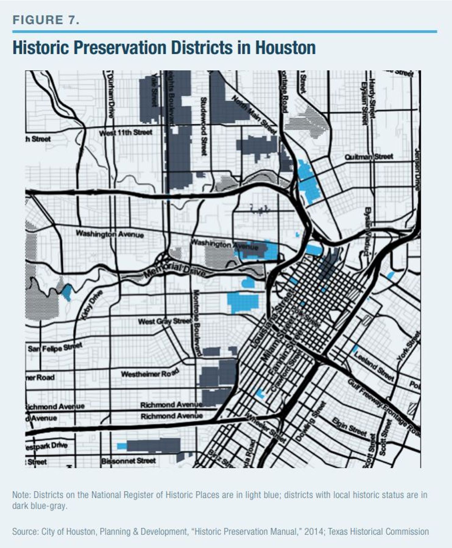 Historic Preservation Districts in Houston Historic Preservation Districts in Houston
